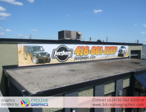 JUST JEEPS BUSINESS BANNER AD