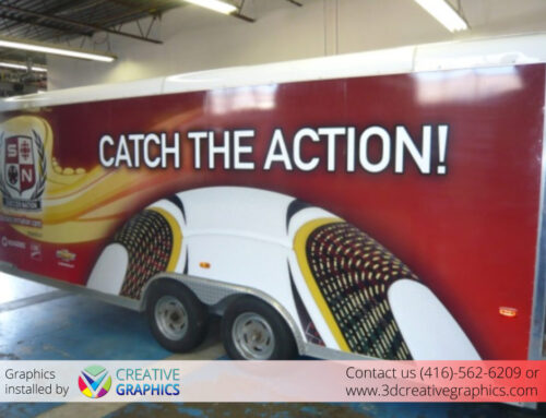 CATCH THE ACTION TRAILER WRAP